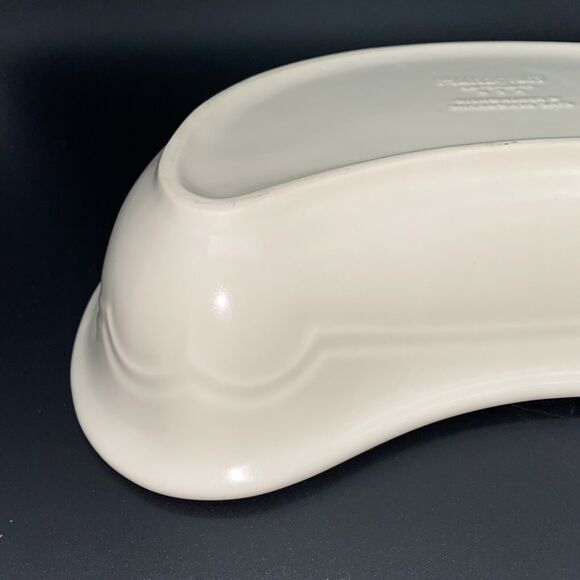 Pfaltzgraff Tea Rose Crescent Shaped 11.5” Serving Dish No Print - Picture 11 of 16